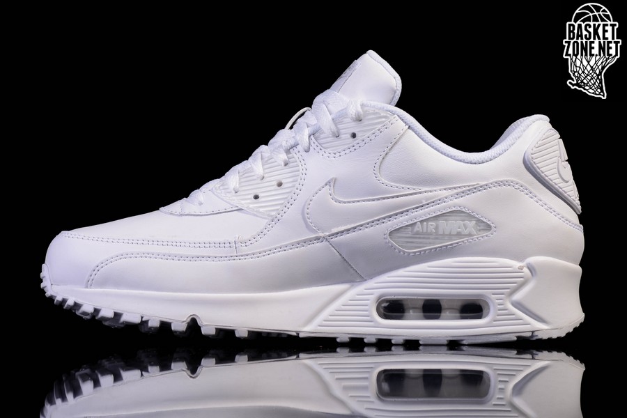 air max 90 leather white