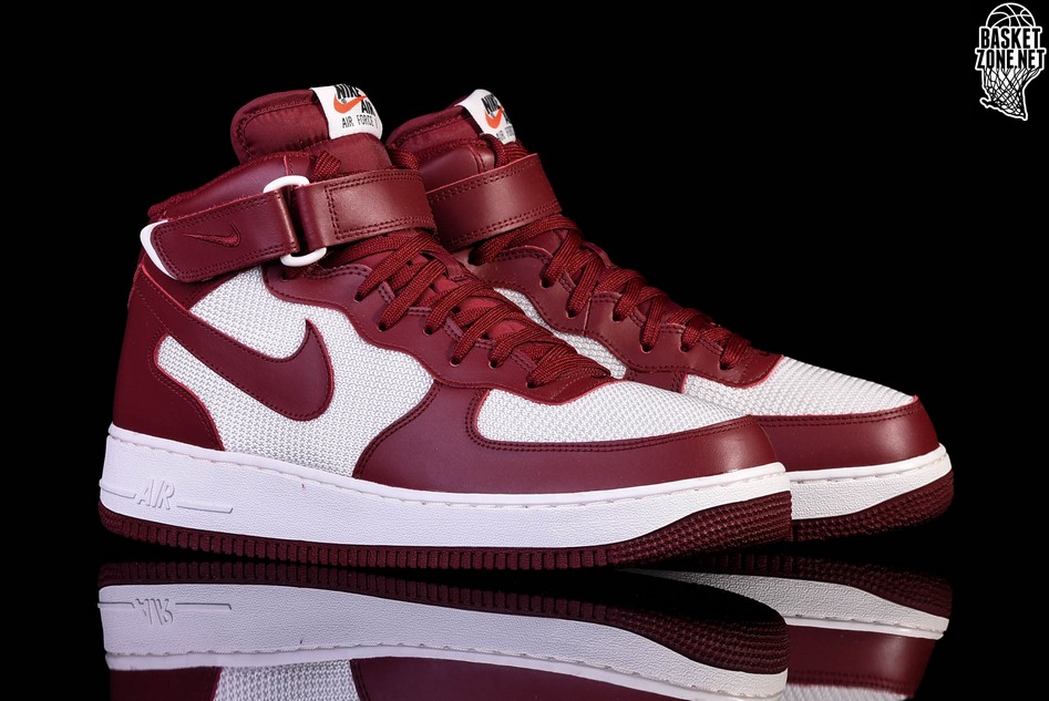 NIKE AIR FORCE 1 MID '07 TEAM RED