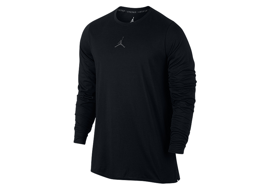 black long sleeve jordan shirt