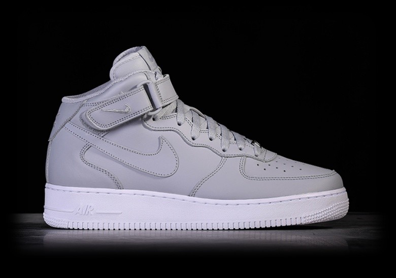NIKE AIR FORCE 1 MID '07 WOLF GREY price $97.50