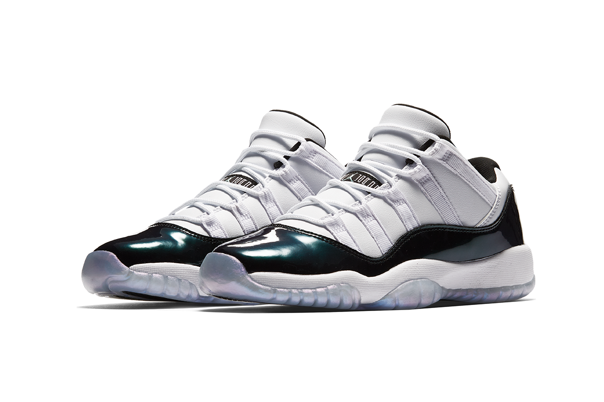 NIKE AIR JORDAN 11 RETRO LOW BG EMERALD 