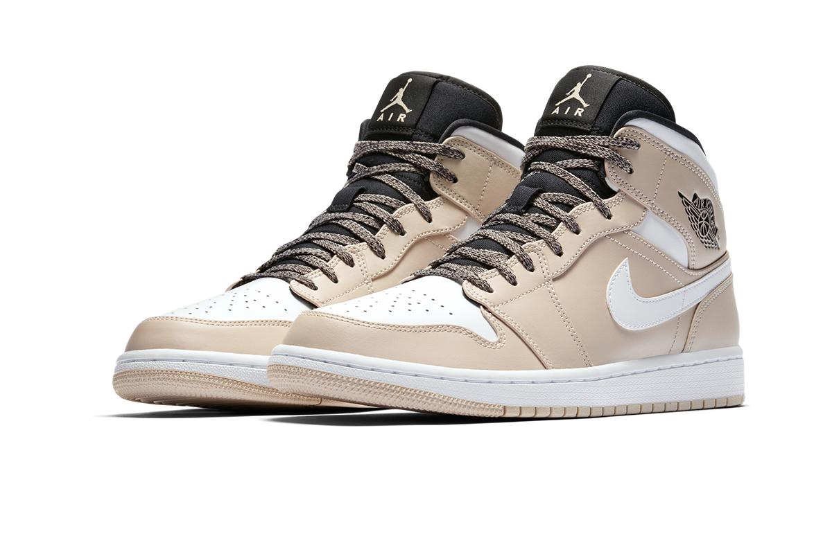 air jordan 1 mid desert sand