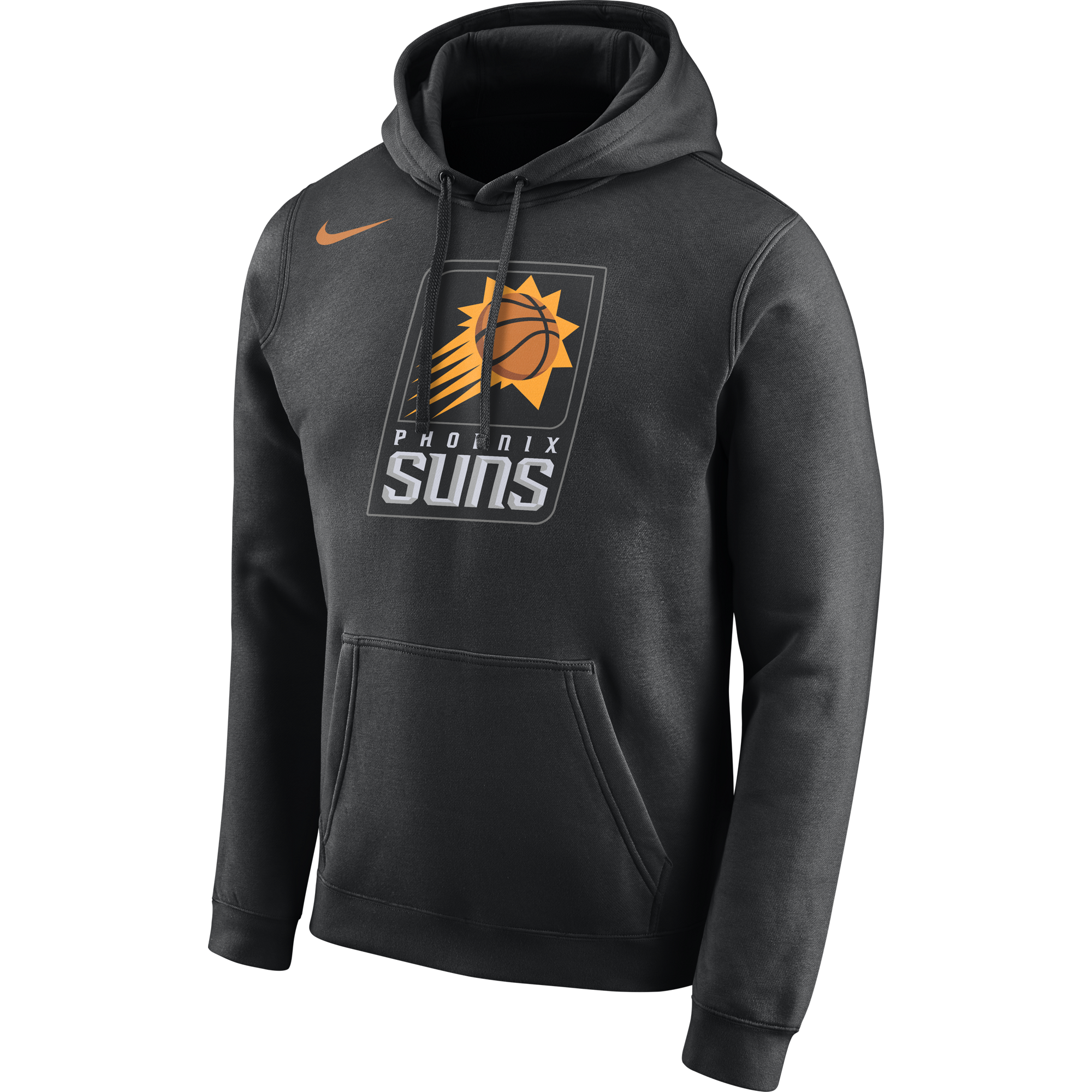 NIKE NBA PHOENIX SUNS LOGO HOODIE BLACK