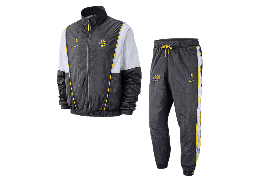 NIKE NBA GOLDEN STATE WARRIORS COURTSIDE TRACKSUIT ANTHRACITE por €122 ...