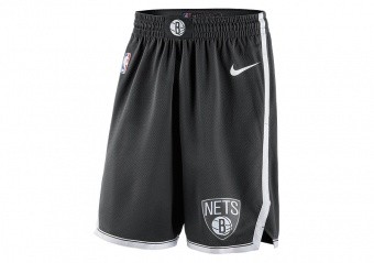 Brooklyn Nets City Edition 2020 Men's Nike NBA Swingman Shorts. Nike SK