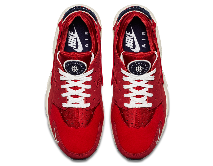 Nike air huarache hot sale run premium red