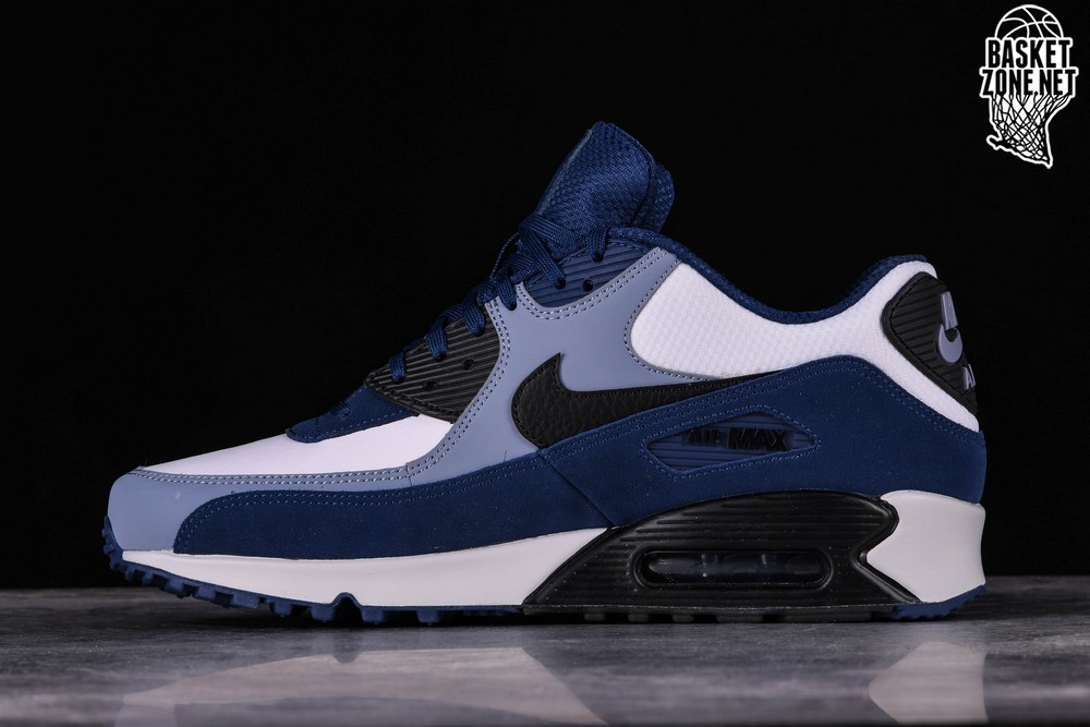 nike airmax 90 wit leer