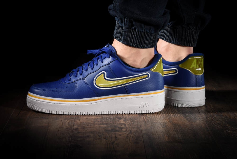 golden state warriors nike air force 1