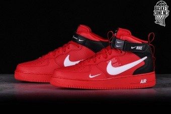 nike air force 1 07 lv8 utility mid red