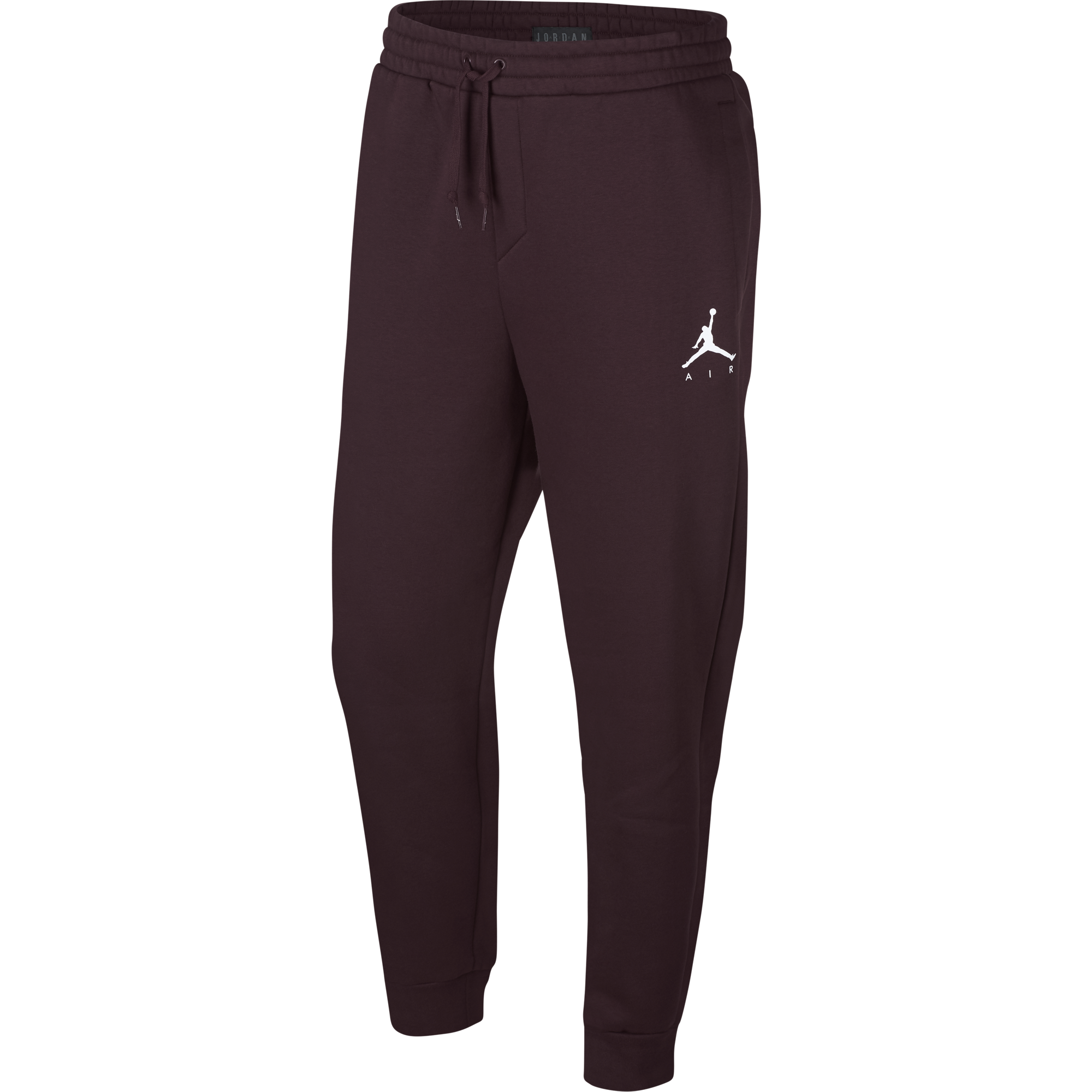 NIKE AIR JORDAN JUMPMAN FLEECE PANTS BURGUNDY CRUSH