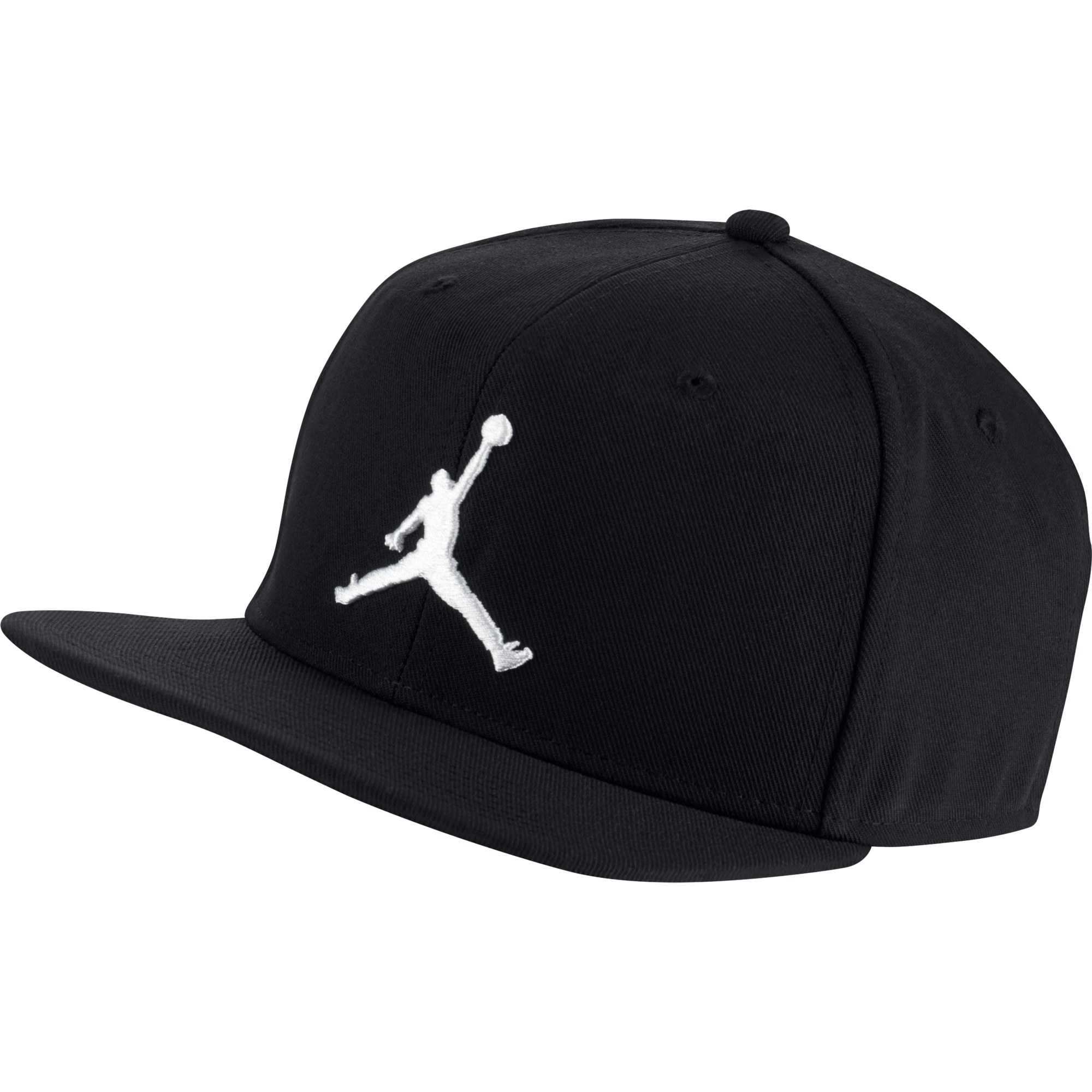 NIKE AIR JORDAN PRO JUMPMAN SNAPBACK BLACK WHITE