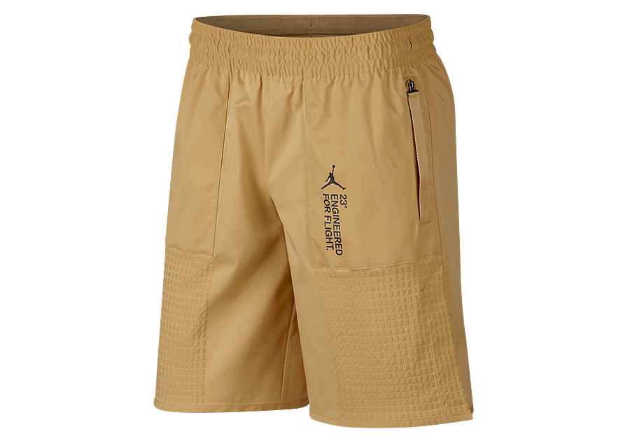 Gold jordan shorts 2025