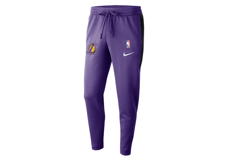nike lakers showtime pants