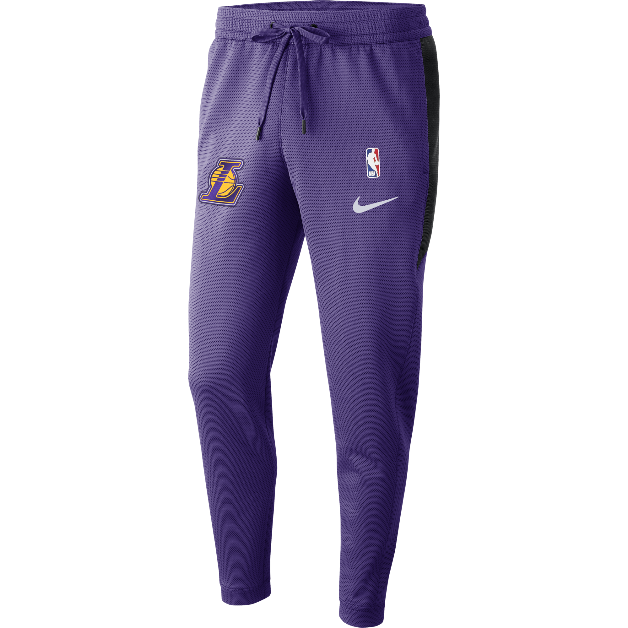 NIKE NBA LOS ANGELES LAKERS THERMAFLEX SHOWTIME PANTS FIELD PURPLE