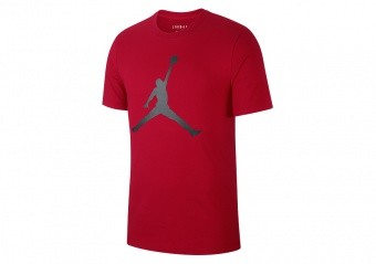 NIKE AIR JORDAN JUMPMAN TEE GYM RED