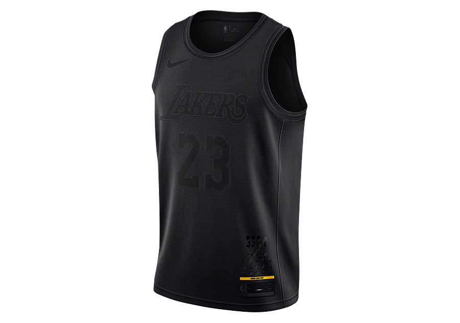 Mens Replica - Nike NBA LeBron James MVP Jersey - Black - Jerseys