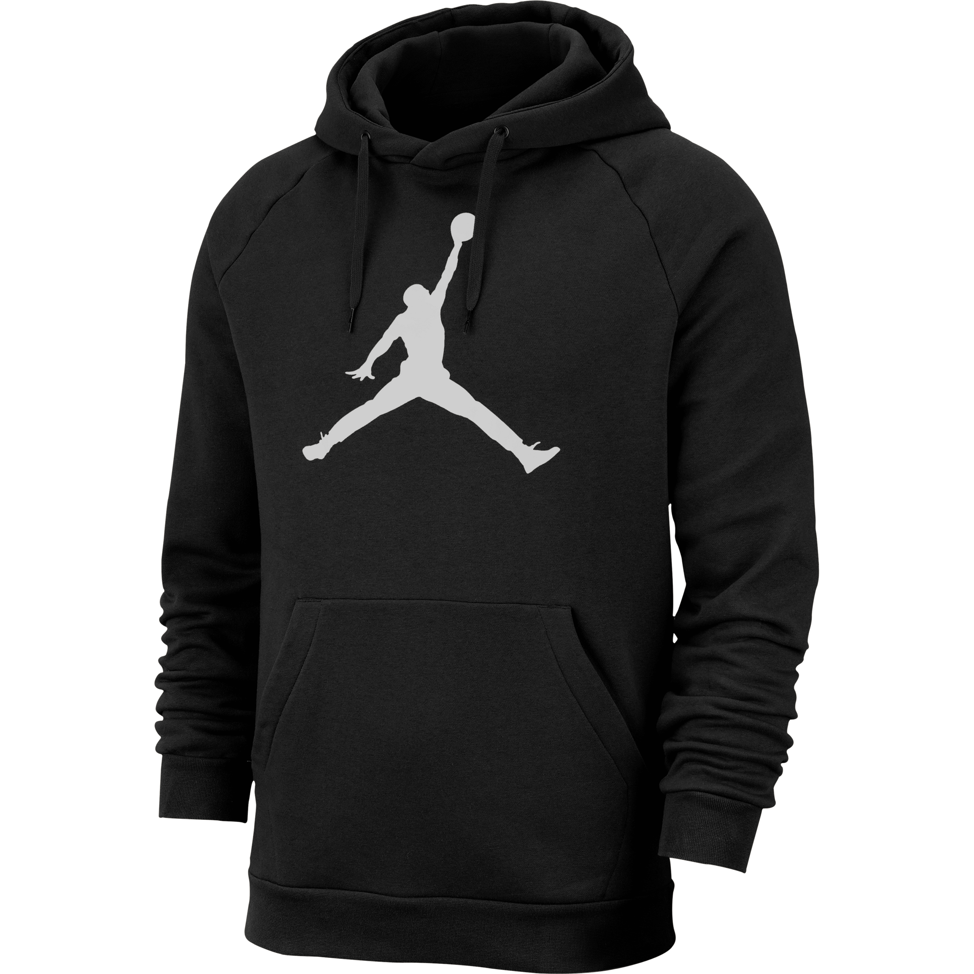 NIKE AIR JORDAN JUMPMAN LOGO HOODIE BLACK