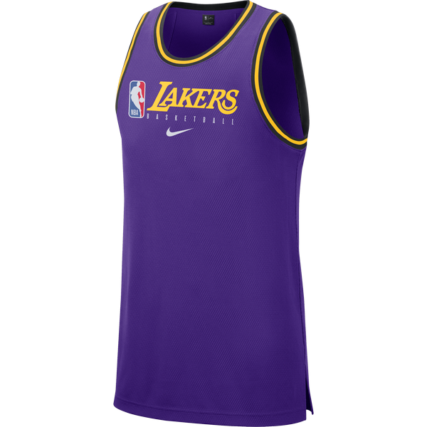 NIKE NBA LOS ANGELES LAKERS Dri-FIT TANK FIELD PURPLE