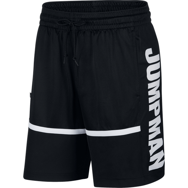 NIKE AIR JORDAN JUMPMAN BASKETBALL SHORTS BLACK