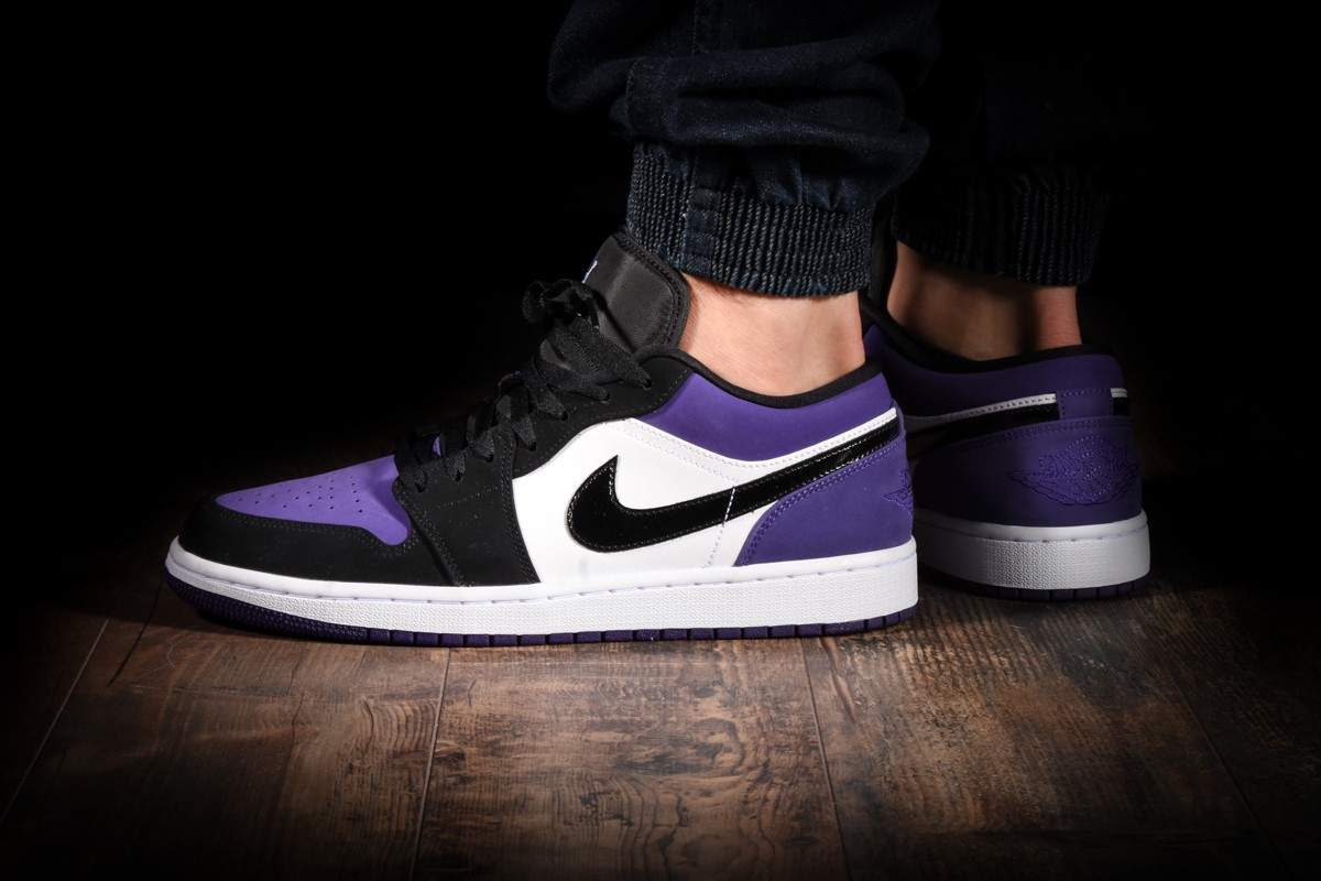 air jordan 1 retro low purple