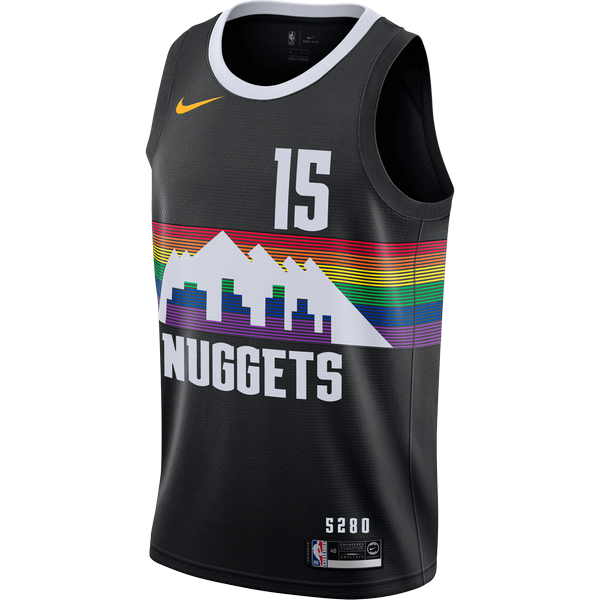 NIKE NBA DENVER NUGGETS NIKOLA JOKIĆ SWINGMAN JERSEY BLACK