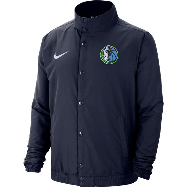 NIKE NBA DALLAS MAVERICKS LIGHTWEIGHT JACKET COLLEGE NAVY