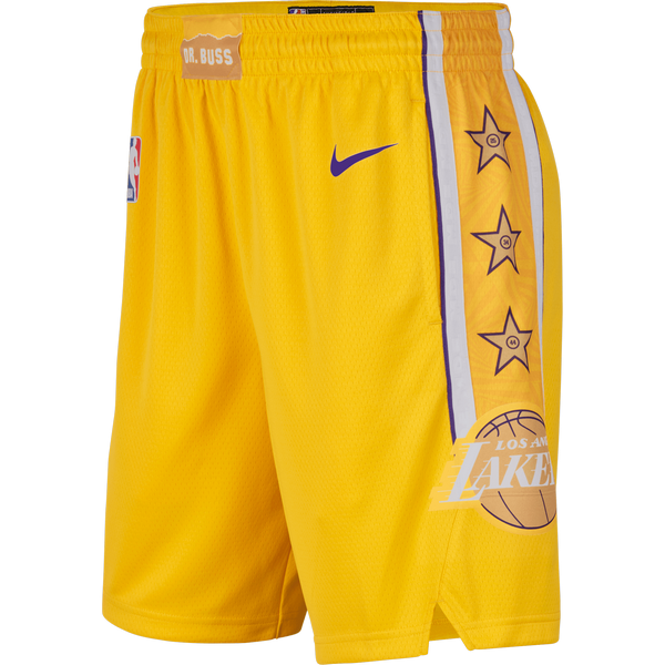 NIKE NBA LOS ANGELES LAKERS SWINGMAN SHORTS AMARILLO