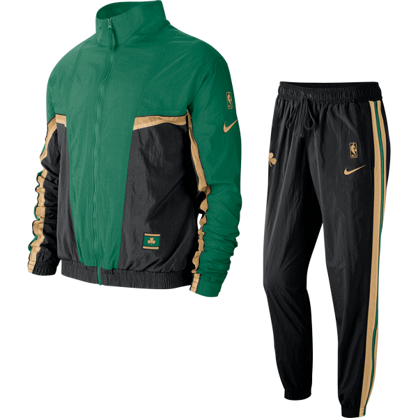 NIKE NBA BOSTON CELTICS CITY EDITION COURTSIDE TRACKSUIT CLOVER