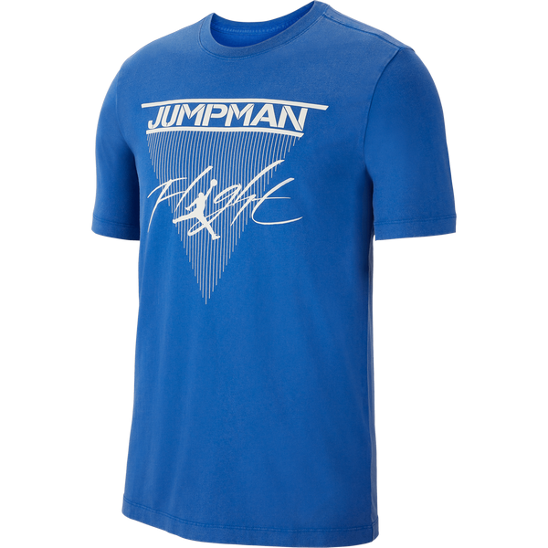 NIKE AIR JORDAN JUMPMAN FLIGHT TEE GAME ROYAL