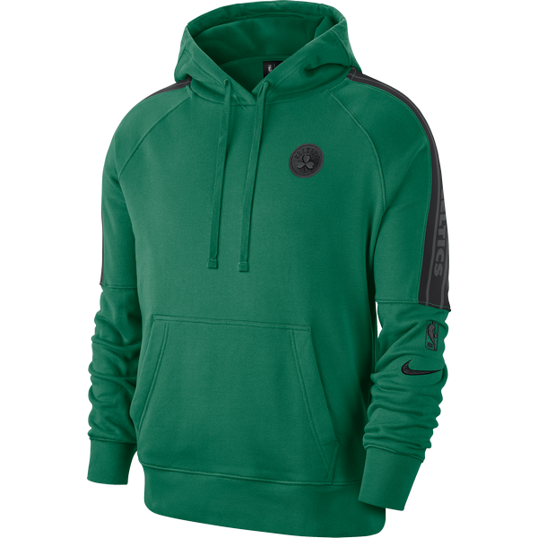 NIKE NBA BOSTON CELTICS COURTSIDE PULLOVER HOODIE CLOVER