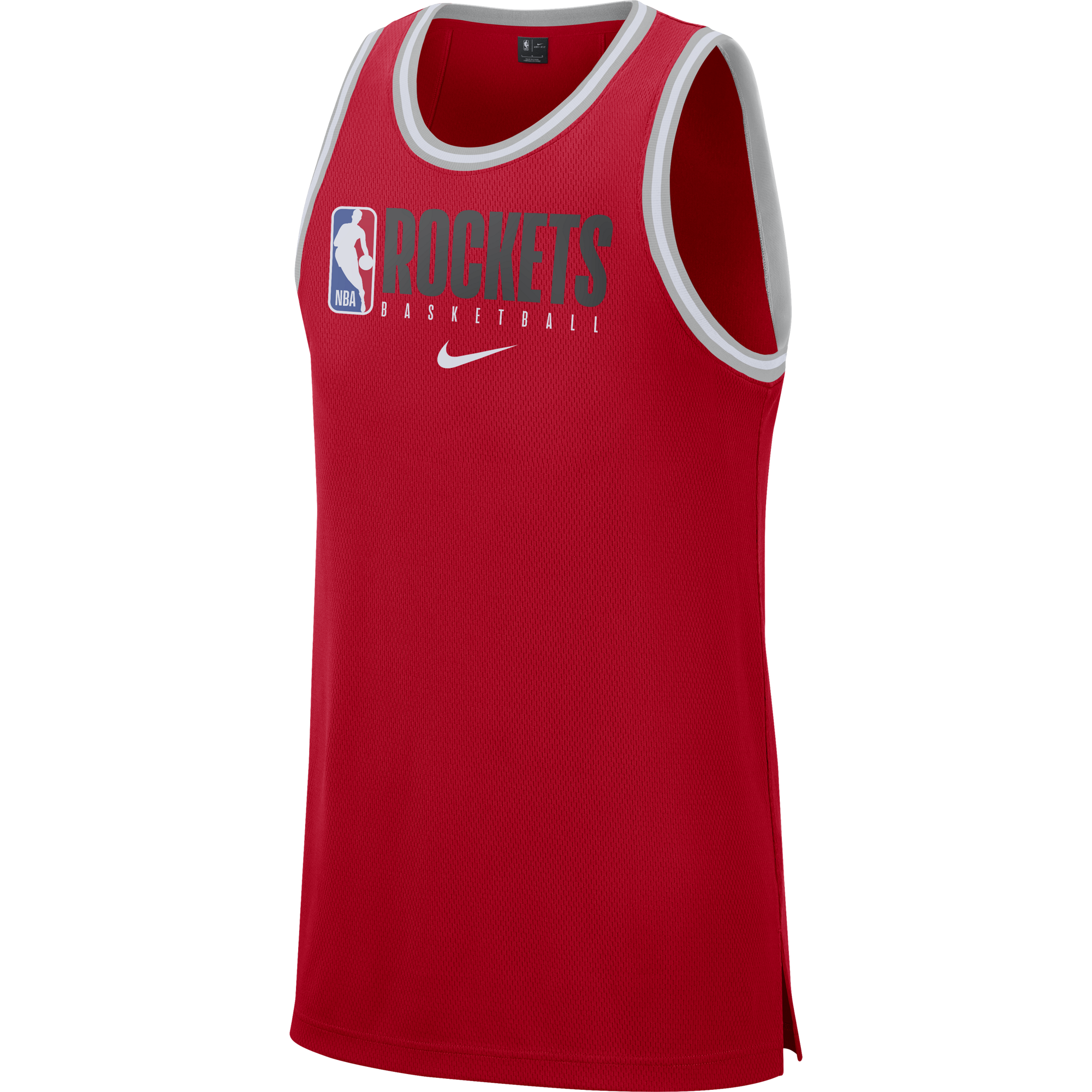 NIKE NBA HOUSTON ROCKETS DRI-FIT TANK UNIVERSITY RED