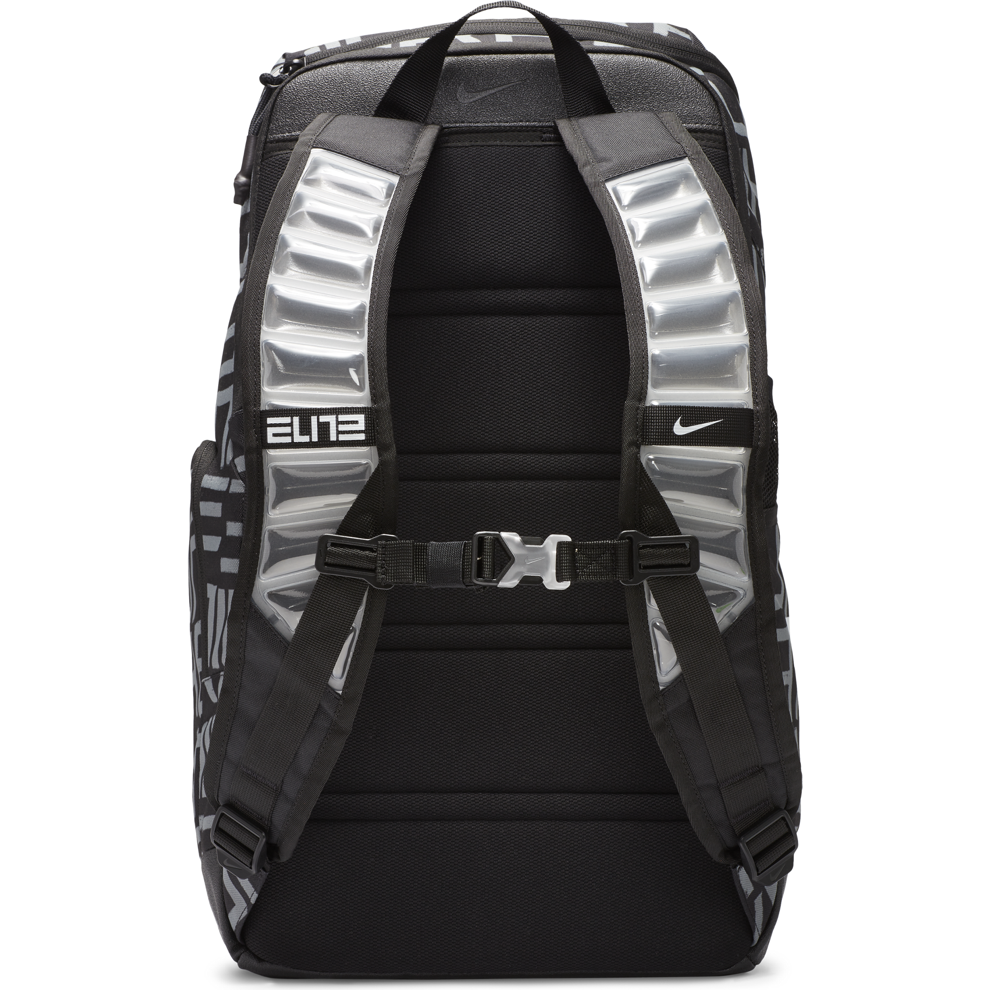 NIKE HOOPS ELITE PRO BACKPACK BLACK WHITE