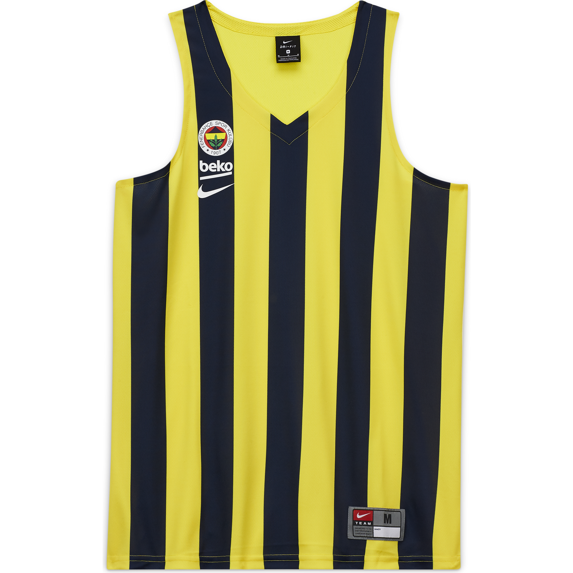 NIKE FENERBAHCE REPLICA JERSEY YELLOW STRIKE