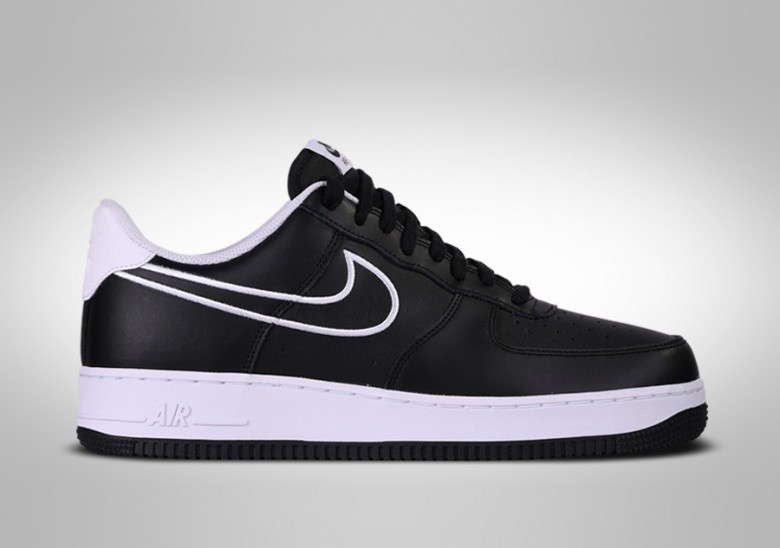 air force 1 leather black