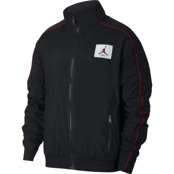 NIKE AIR JORDAN FLIGHT WARMUP JACKET BLACK