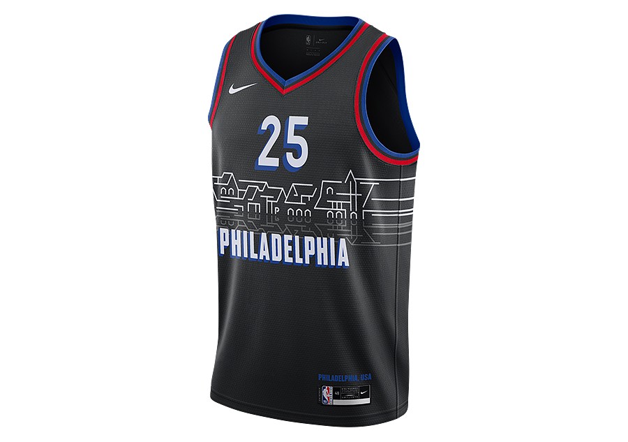 philadelphia 76ers city jersey