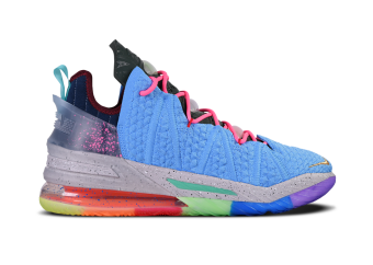 NIKE LEBRON 18 BEST OF 1-9 LIGHT BLUE