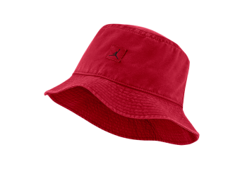 NIKE AIR JORDAN JUMPMAN WASHED BUCKET CAP GYM RED