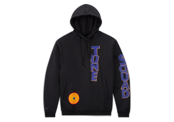 NIKE LEBRON X SPACE JAM A NEW LEGACY HOODIE TUNE SQUAD HOODIE BLACK