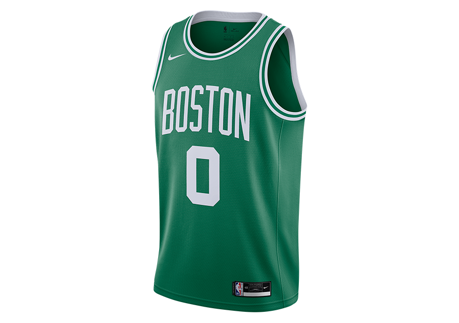 NIKE NBA BOSTON CELTICS SWINGMAN JERSEY ICON EDITION 2020 CLOVER