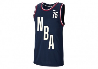 NIKE TEAM NBA 31 TANK DNA COURTSIDE COLLEGE NAVY