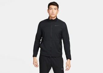 NIKE DRI-FIT TEAM WOVEN JACKET BLACK