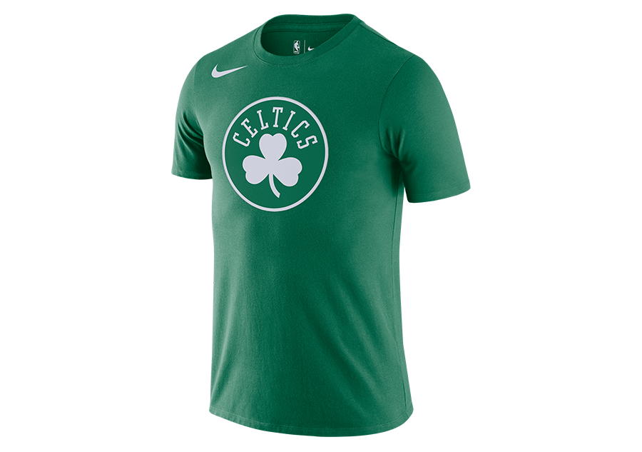 NIKE NBA BOSTON CELTICS DRI-FIT LOGO TEE CLOVER