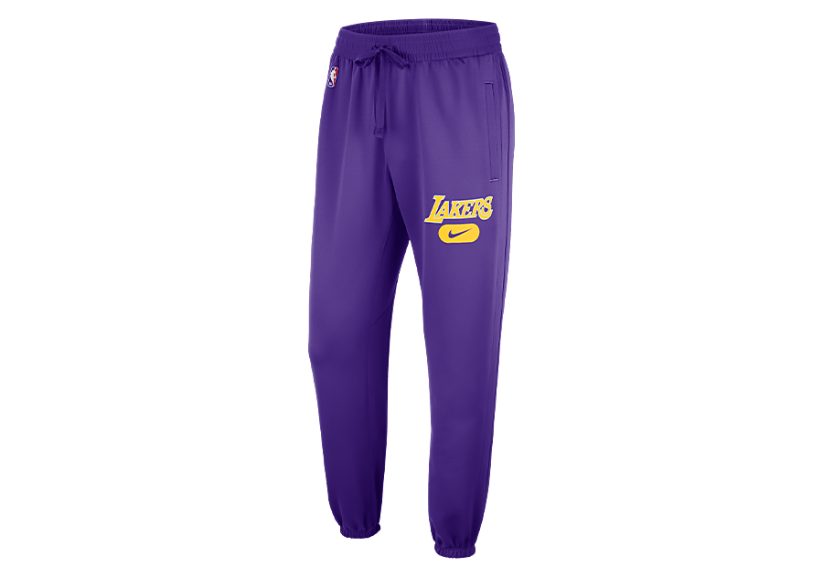 NIKE NBA LOS ANGELES LAKERS DRI-FIT SPOTLIGHT PANTS FIELD PURPLE