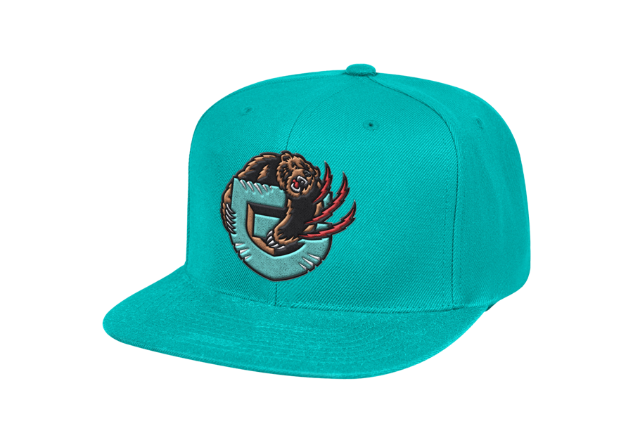 MITCHELL & NESS TEAM GROUND SNAPBACK HWC VANCOUVER GRIZZLIES