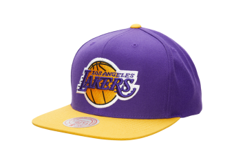 MITCHELL & NESS WOOL 2 TONE SNAPBACK LOS ANGELES LAKERS