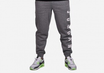 NIKE AIR JORDAN FLIGHT SUIT PANTS SMOKE GREY