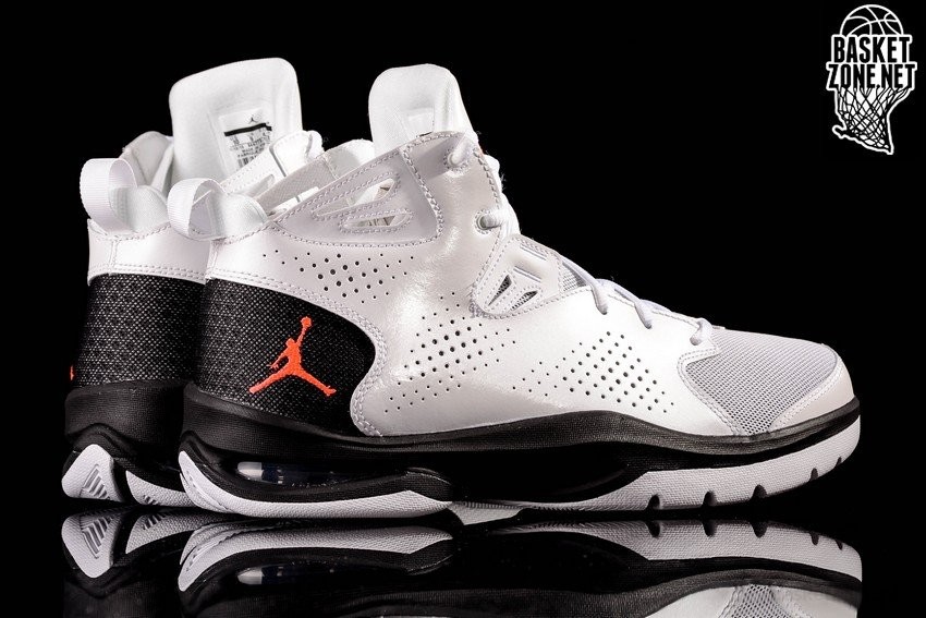 NIKE AIR JORDAN ACE 23 II WHITE INFRARED 23 BLACK price 87.50 Basketzone