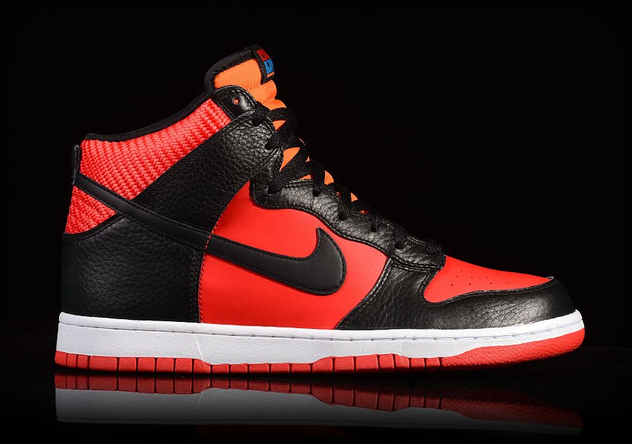 NIKE DUNK HIGH CHALLENGE RED BLACK por 92 50 Basketzone